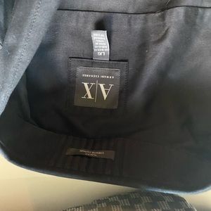 Armani Black Button Down